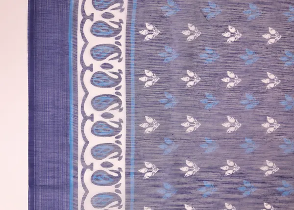 Blue_Chanderi_Cotton_Saree