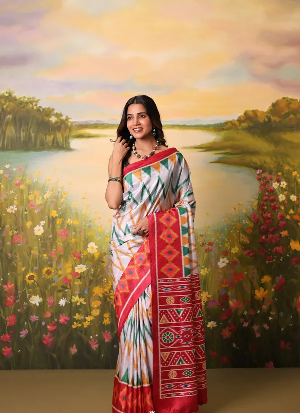 Red_And_White_Messi_Silk_Saree