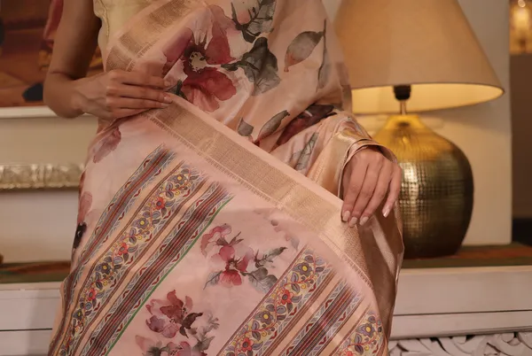 Beige_Dola_Silk_Saree