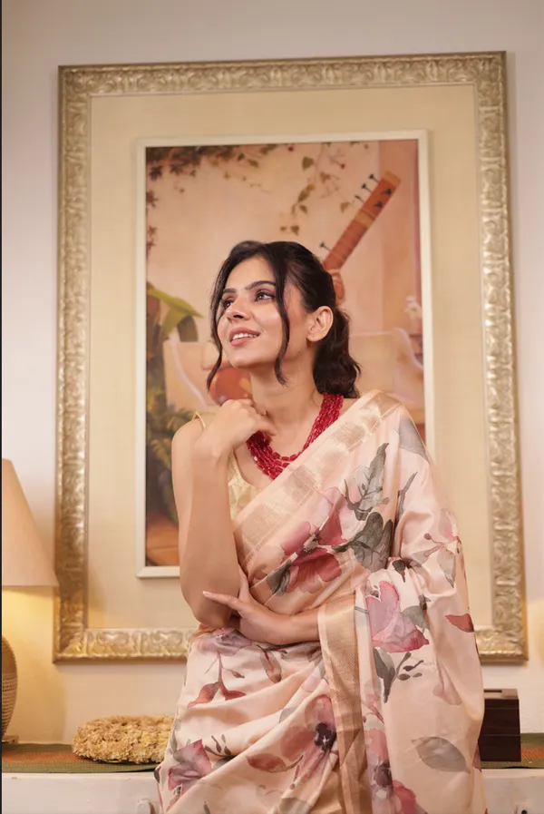 Beige_Dola_Silk_Saree