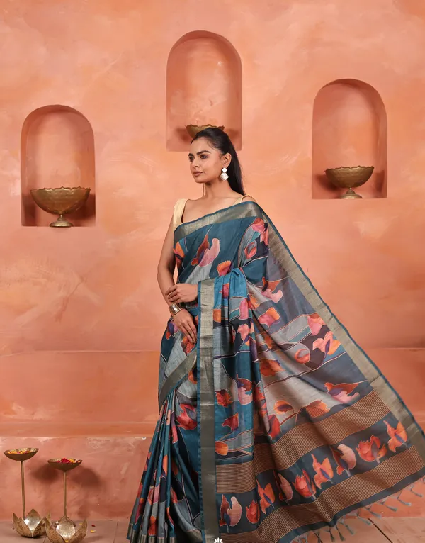 Green_Matka_Silk_Saree