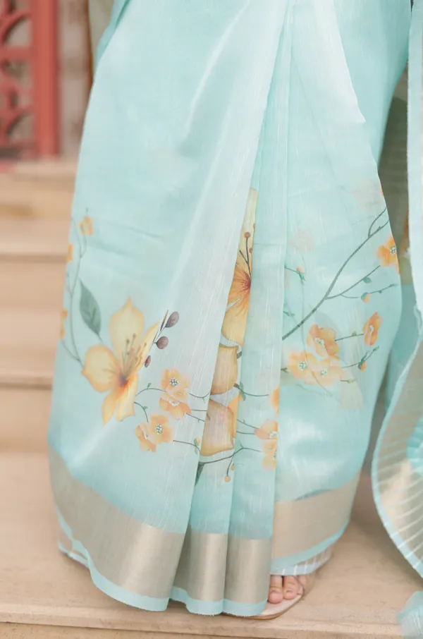 Sky_Blue_Tissue_Doria_Saree