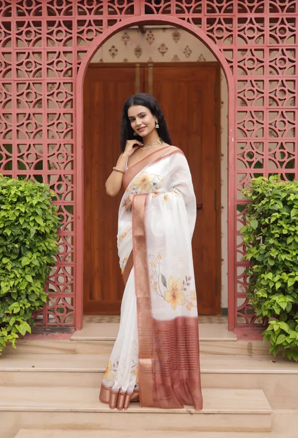 White_Tissue_Doria_Saree