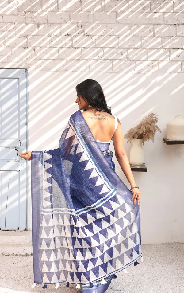 Blue_Chanderi_Cotton_Saree