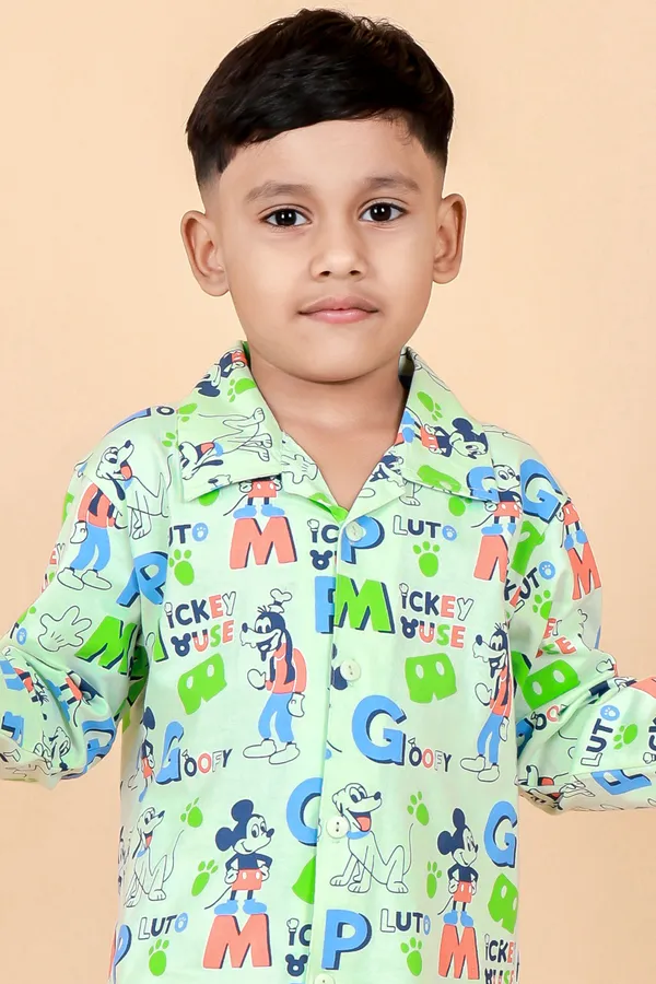Light_Green_Cotton_Premium_Nightwear_For_Kids