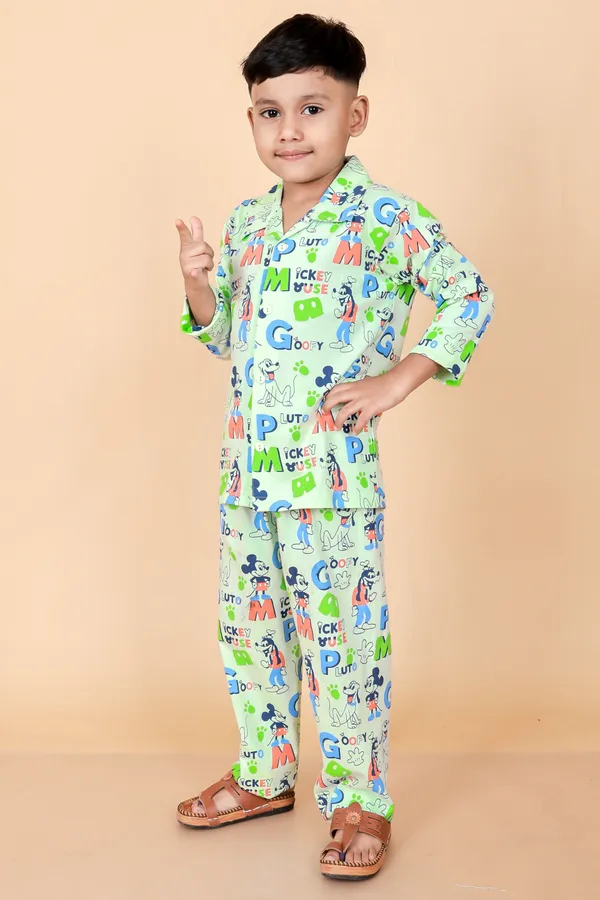 Light_Green_Cotton_Premium_Nightwear_For_Kids