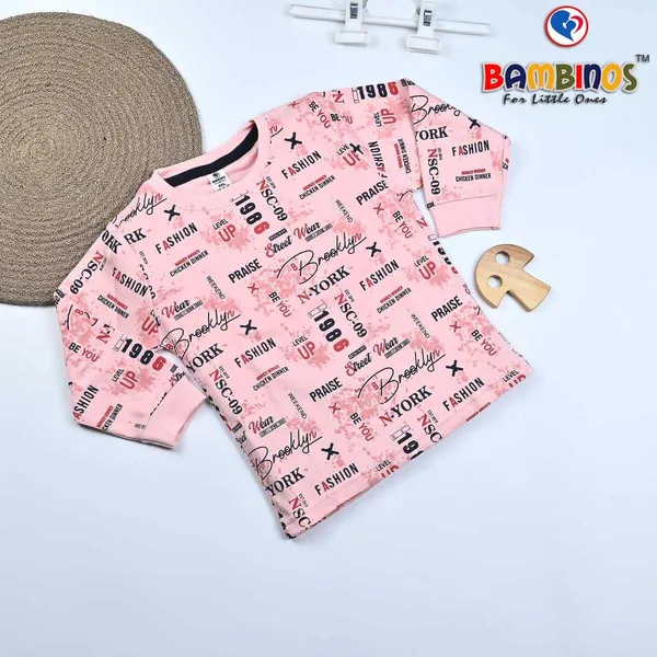 Pink_Cotton_Premium_T_Shirt_And_Pyjama_For_Kids