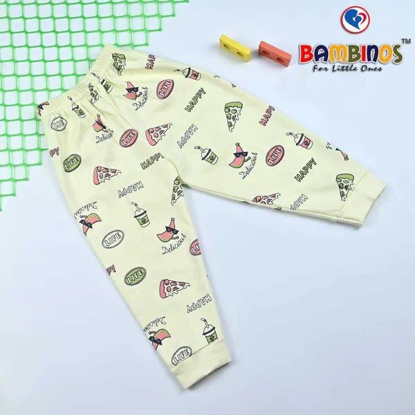 Cream_Cotton_Premium_T_Shirt_And_Pyjama_For_Kids