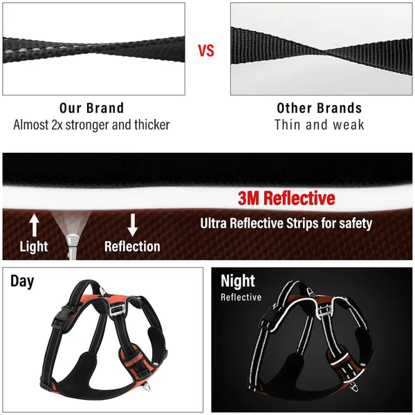 Double_Sided_Orange_Premium_No-Pull_Reflective_Dog_Harness_With_Personalized_Name_Patch