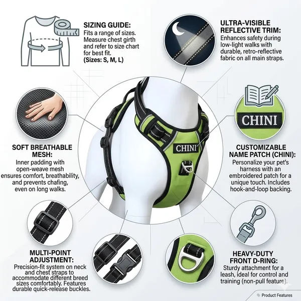Neon_No-Pull_Reflective_Dog_Harness_With_Padded_Handle_And_Adjustable_Straps