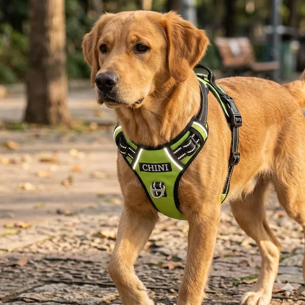 Neon_No-Pull_Reflective_Dog_Harness_With_Padded_Handle_And_Adjustable_Straps