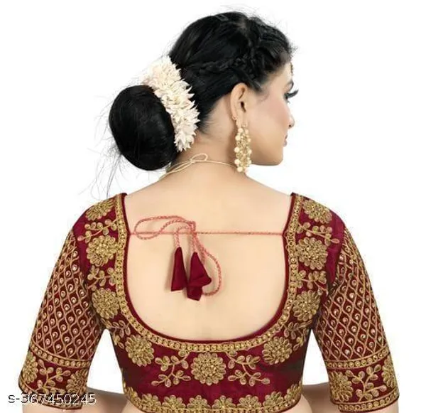Maroon_Phantom_Blouse_For_Women