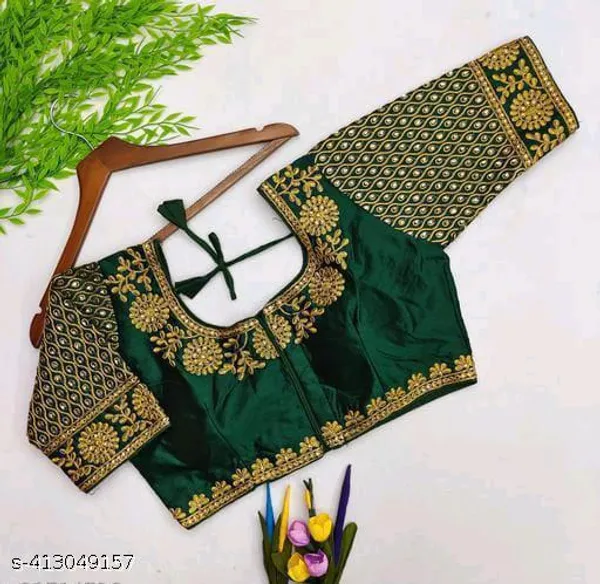 Green_Phantom_Blouse_For_Women