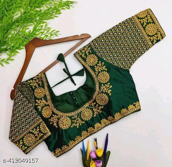 Green_Phantom_Blouse_For_Women