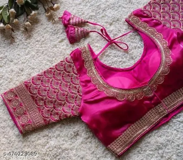 Pink_Silk_Blouse_For_Women