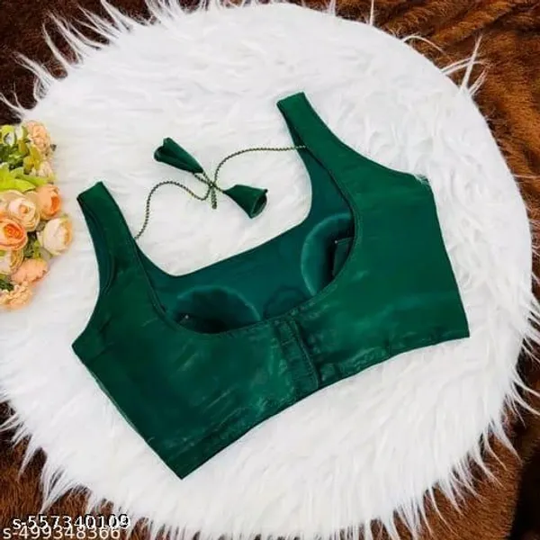 Green_Silk_Blouse_For_Women