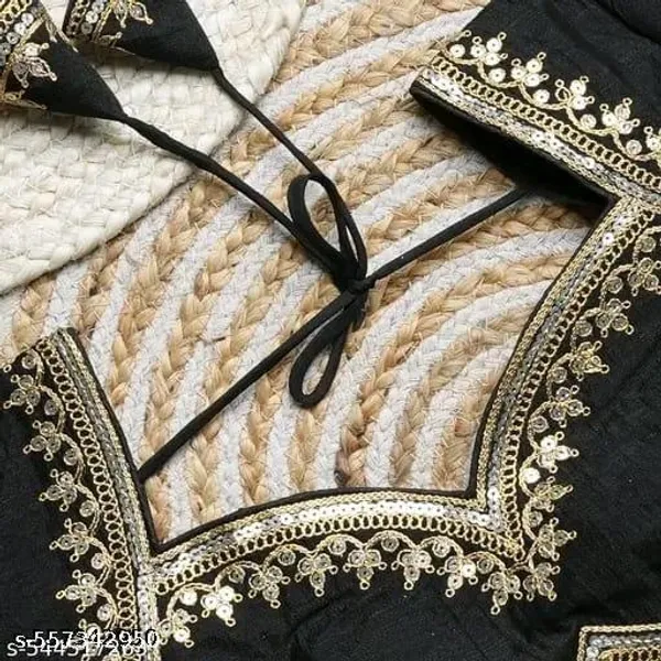 Black_Vichitra_Blouse_For_Women