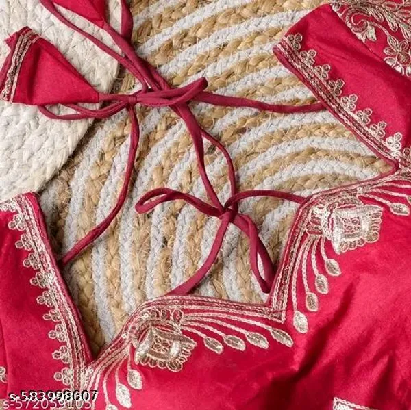 Red_Vichitra_Blouse_For_Women