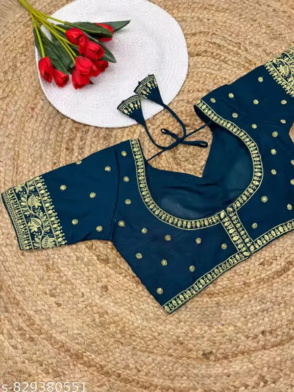 Heavy_Embroidered_And_HandWork_Silk_Blouse_for_Women