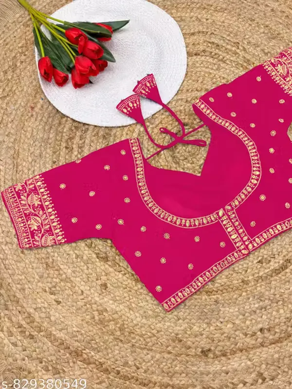 Heavy_Embroidered_And_HandWork_Silk_Blouse_for_Women