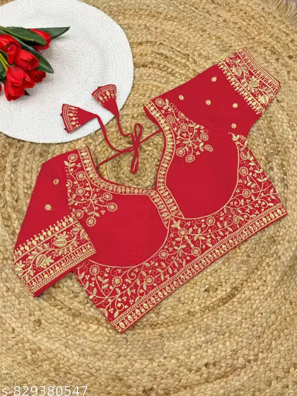 Heavy_Embroidered_And_HandWork_Silk_Blouse_for_Women