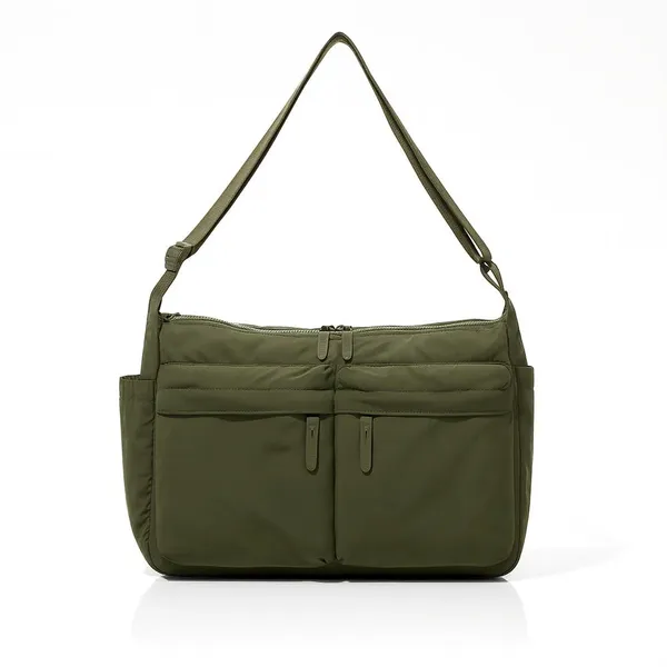 Olive_Green_Multi-Pocket_Shoulder_Bag