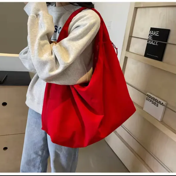 Casual_Black_Oversized_Canvas_Hobo_Shoulder_Bag
