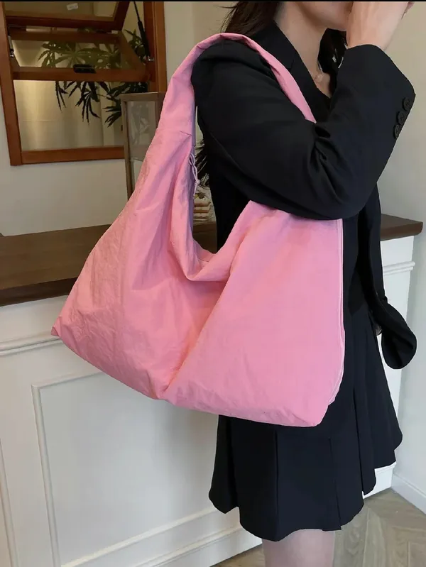 Pink_Oversized_Canvas_Hobo_Shoulder_Bag
