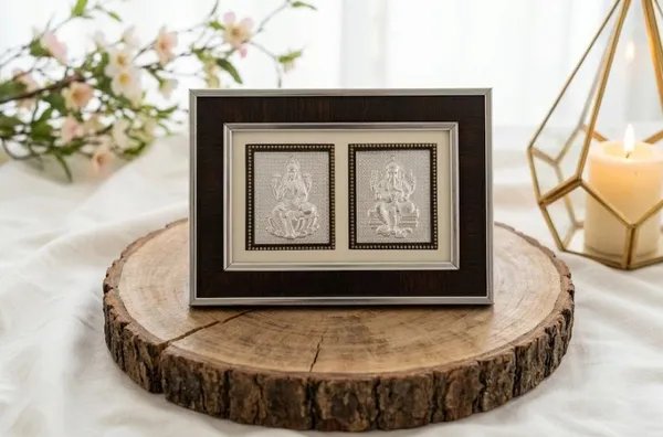 Silver_Laxmi_Ganesha_Frame