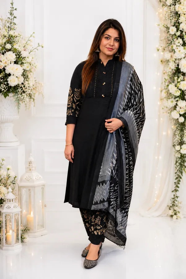 Premium_rayon_black_embroidered__suit_with_afgani_salwar_and_soft_organza_printed_dupatta_