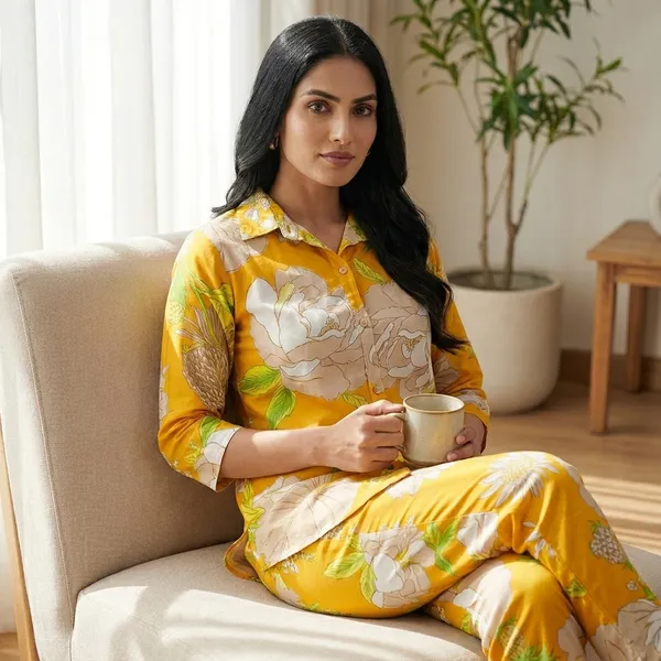 Vibrant_Yellow_Floral_Print_Co_Ord_Set_For_Women