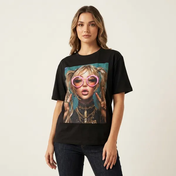 Stylish_Graphic_Print_T_Shirt_With_Blonde_Girl_Design
