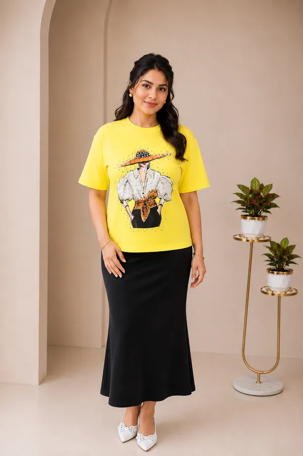Heavy_stone_and_pearl_work_party_wear_yellow_T-_Shirt