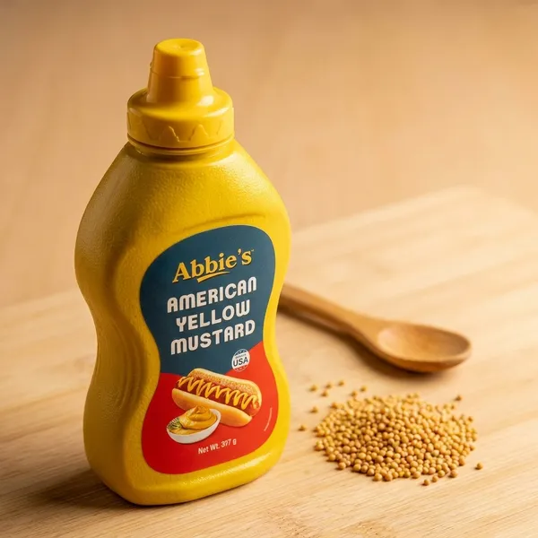 Abbies_American_Yellow_Mustard_397G_And_Classic_Tangy_Mustard_Sauce_And_Perfect_For_Hot_Dogs,_Sandwiches_And_Burgers_And_Ready_To_Use_Condiment_Pack_Of_1