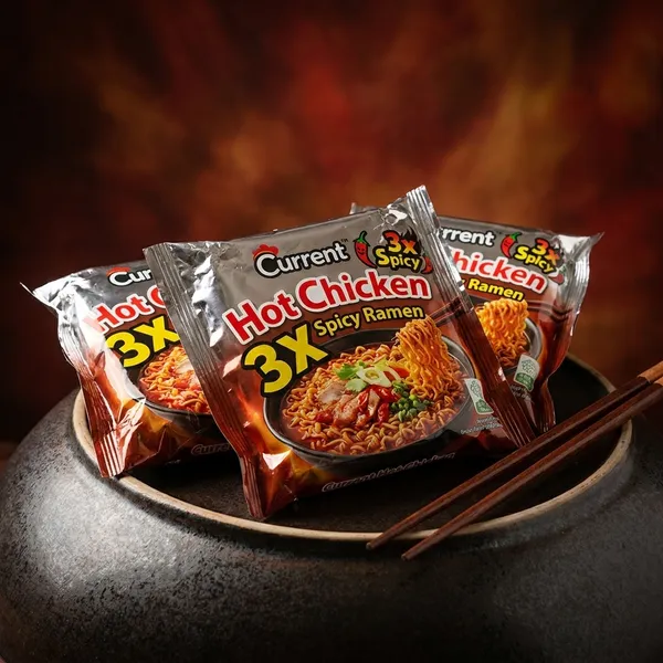 Current_Hot_Chicken_Flavor_Ramen_Noodles,_3X_Extra_Spicy_Korean_Style,_Instant_Noodle_Noodles_Pack_Of_3