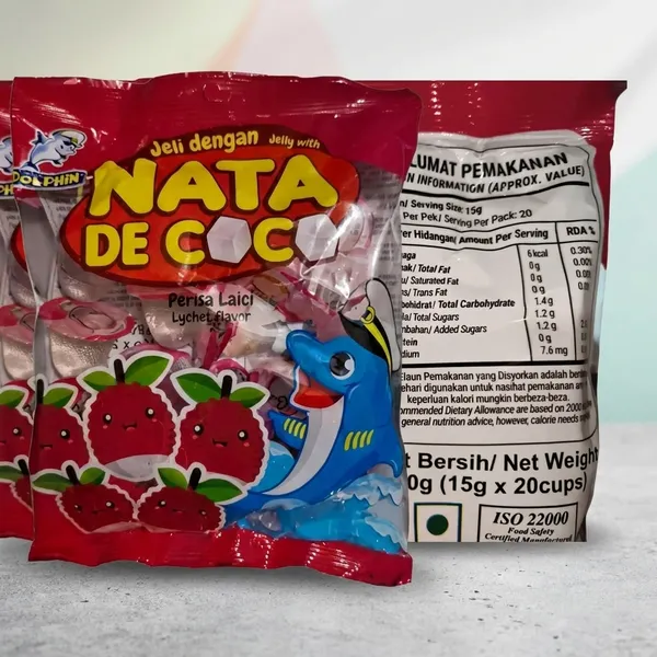 Jelly_With_Nata_De_Coco,_Lychee_Flavour,_15G_Mini_Cups,_20_Cups_Per_Pack_15G_X_20_Cups_Pack_Of_2