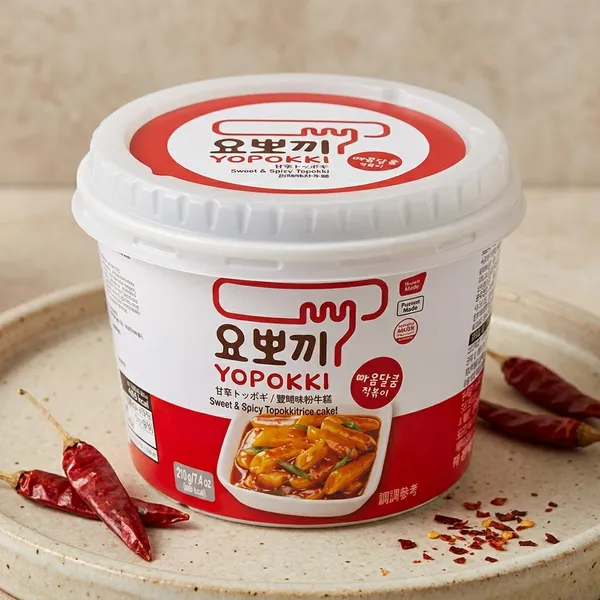 Hot_And_Spicy_Topokki_Rice_Cake_Bowl_180G_And_50G_Free_Oregano_Pack_Of_1