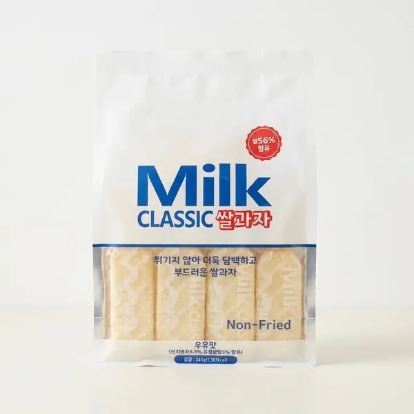 Milk_Classic_Non_Fried_Rice_Crackers_Milk_Flavor_240G_And_Light_Crispy_Puffed_Snack_And_Low_Oil_Healthy_Rice_Snack_And_Pack_Of_1