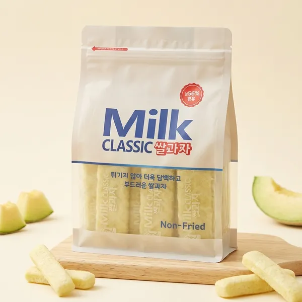 Milk_Classic_Non_Fried_Rice_Cracker,_Melon_Flavor,_Light_And_Crispy_Puffed_Snack,_Low_Oil,_240G_Pack_Pack_Of_1