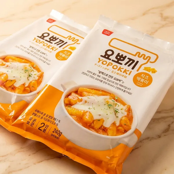 Yopokki_Cheese_Topokki_Rice_Cake_240Gm_Vegetarian_Korea'S_No.1_Topokki_Pack_Of_2