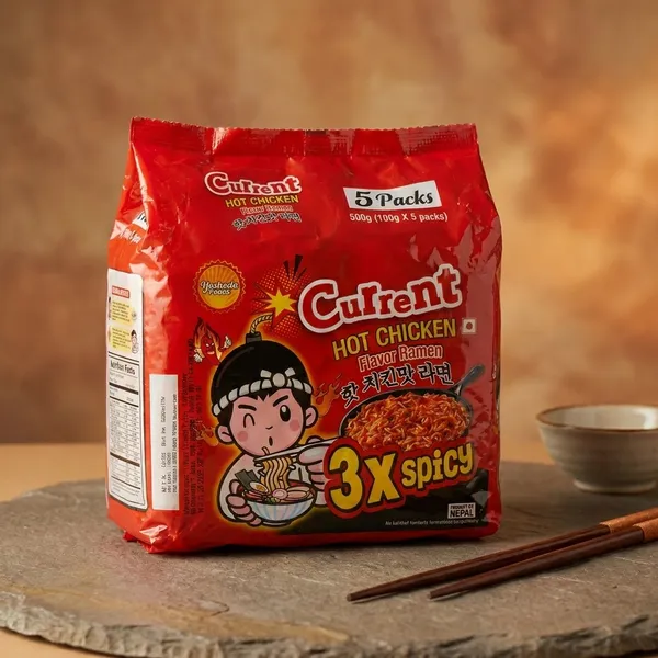 Current_3X_Spicy_Hot_Chicken_Flavor_Ramen_And_Nepali_Noodles_Pack_Of_5