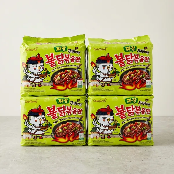 Samyang_Hot_Chicken_Ramen_Jja_Jang_Noodles_140_Grams,_Pack_Of_4