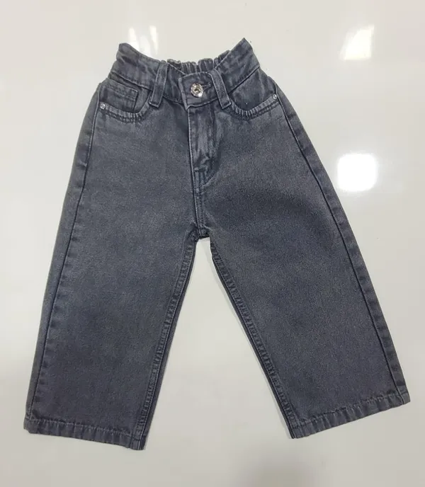 Grey_Premium_Elasticated_Denim_Jeans_For_Girls