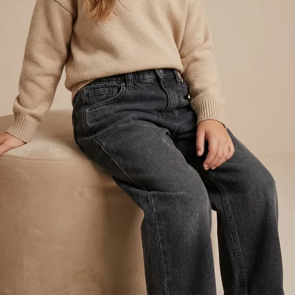 Dark_Grey_Premium_Elasticated_Denim_Jeans_For_Girls