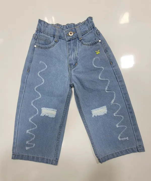 Light_Grey_And_Light_Blue_Premium_Elasticated_Denim_Jeans_For_Girls_|_Pack_Of_2