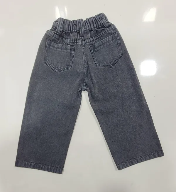Grey_Premium_Elasticated_Denim_Jeans_For_Girls