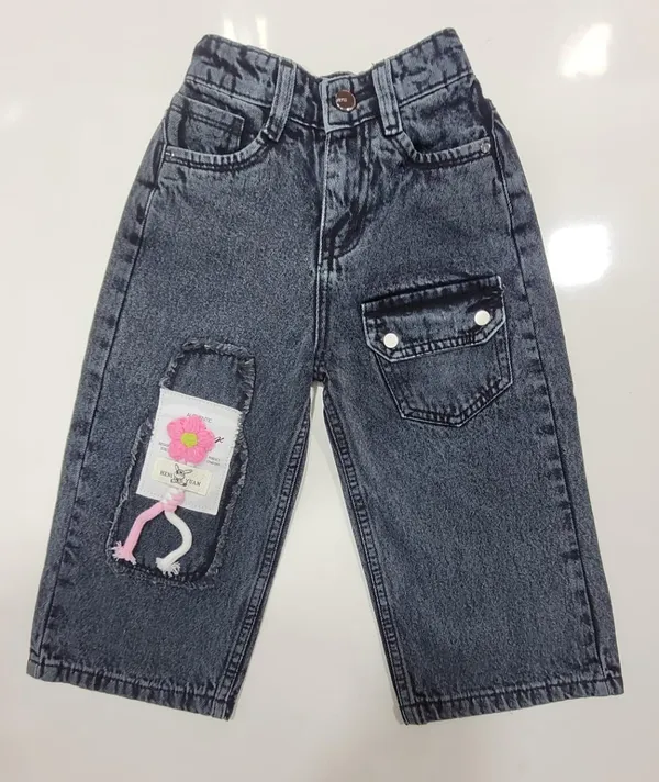 Fade_Black_And_Grey_Premium_Elasticated_Denim_Jeans_For_Girls_|_Pack_Of_2