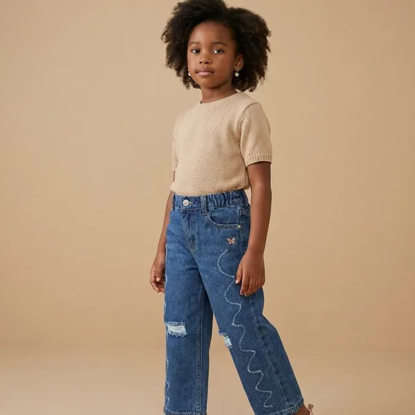 Blue_Premium_Elasticated_Denim_Jeans_For_Girls