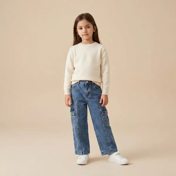 Blue_Premium_Elasticated_Denim_Jeans_For_Girls