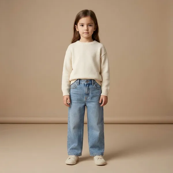 Fade_Blue_Premium_Elasticated_Denim_Jeans_For_Girls